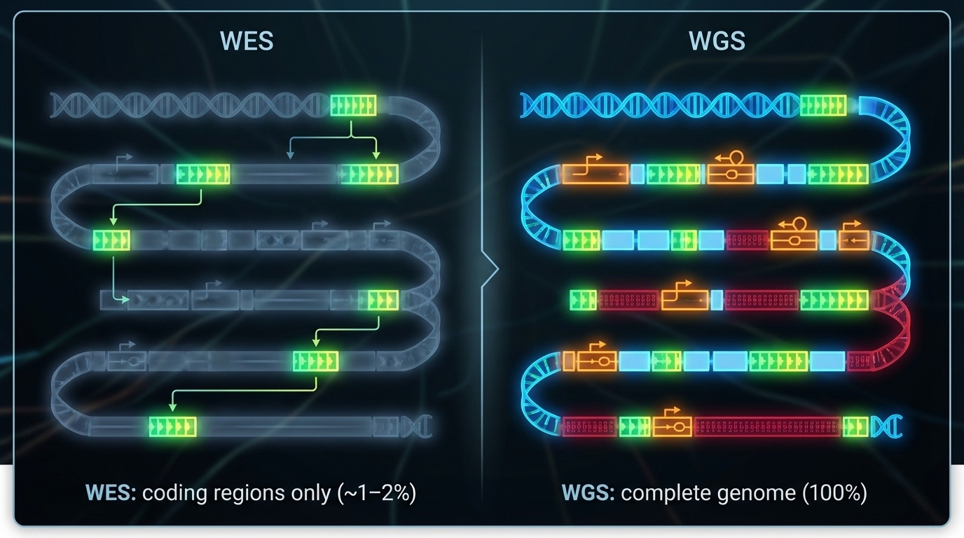 Figure 6-1. WES vs WGS: What Do You See?