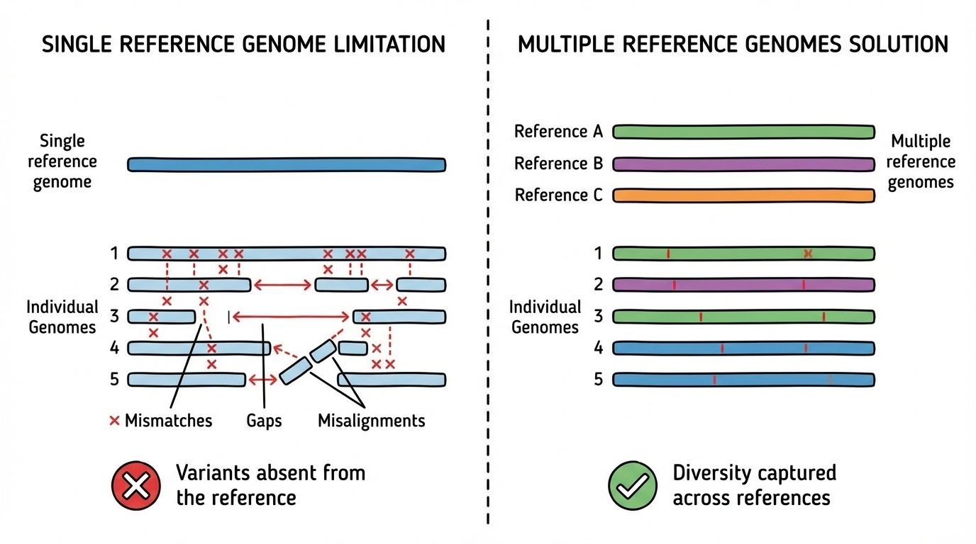 Figure 4-1. Why a Single Reference Genome Is Not Enough