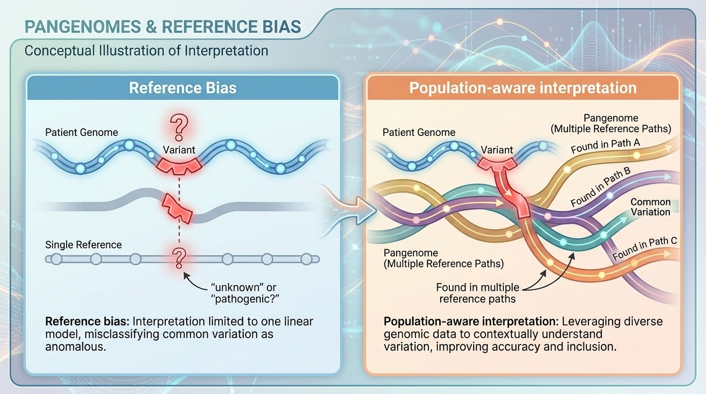 Figure 4-6. From Reference Bias to Equitable Genomics