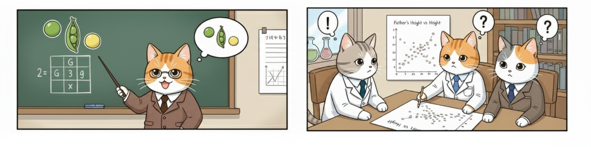 Figure: Two perspectives on inheritance