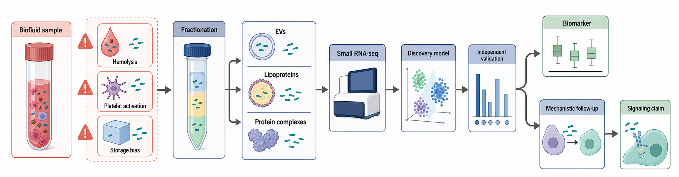 Figure 89.3. Extracellular fragment biomarker workflow and confounders