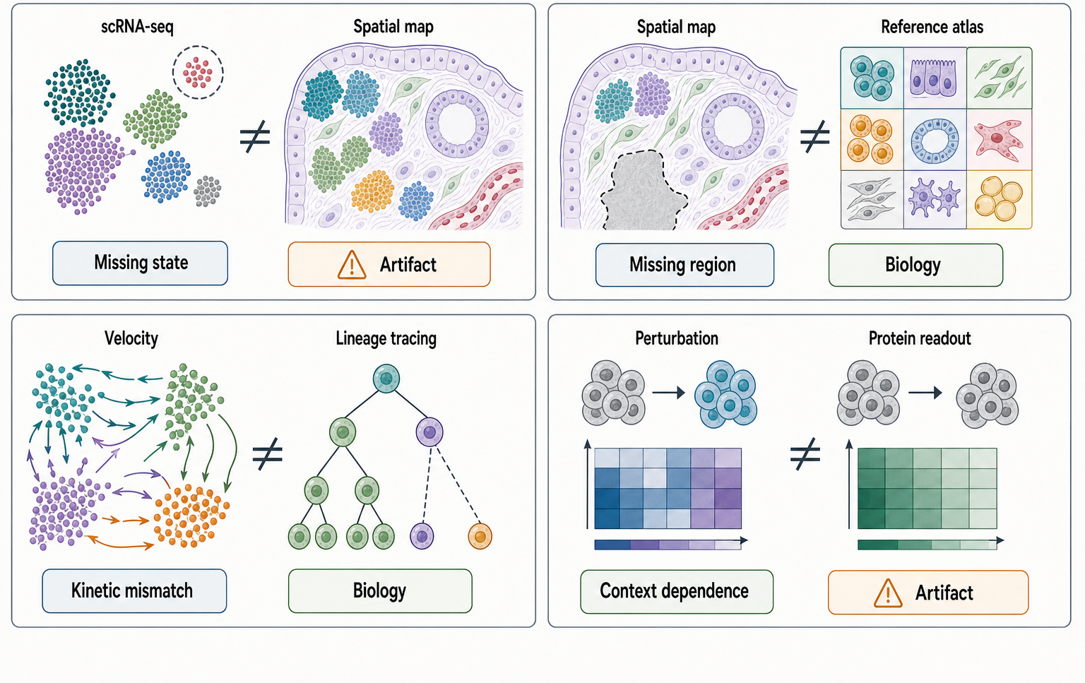 Figure 106.4. Productive Disagreement among Biological Evidence Types