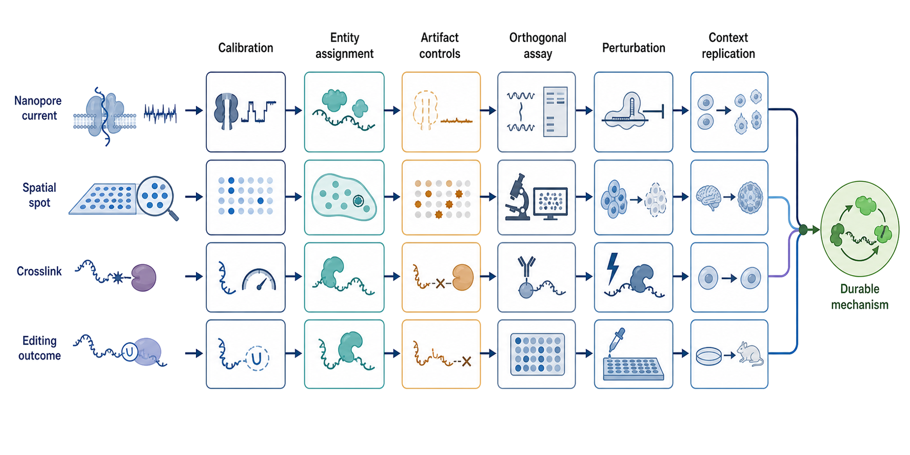 Figure 165.7. From New Signal to Durable RNA Mechanism