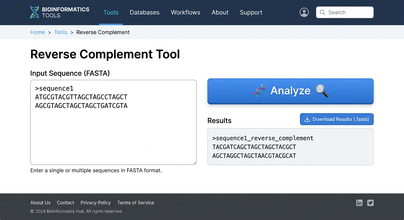 단일 도구 페이지 예시
