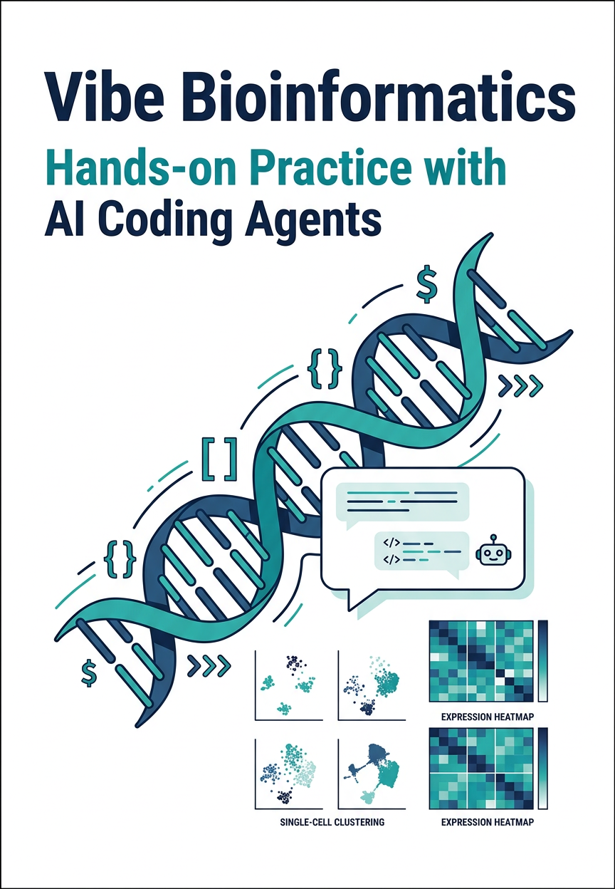 Vibe Bioinformatics Book Cover