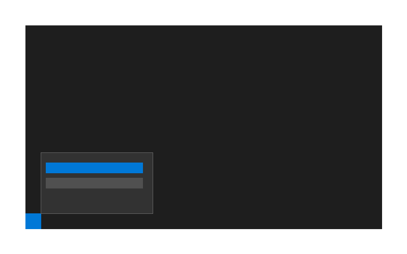 VS Code에서 WSL 확장 프로그램 설치 및 WSL 연결 화면 스크린샷