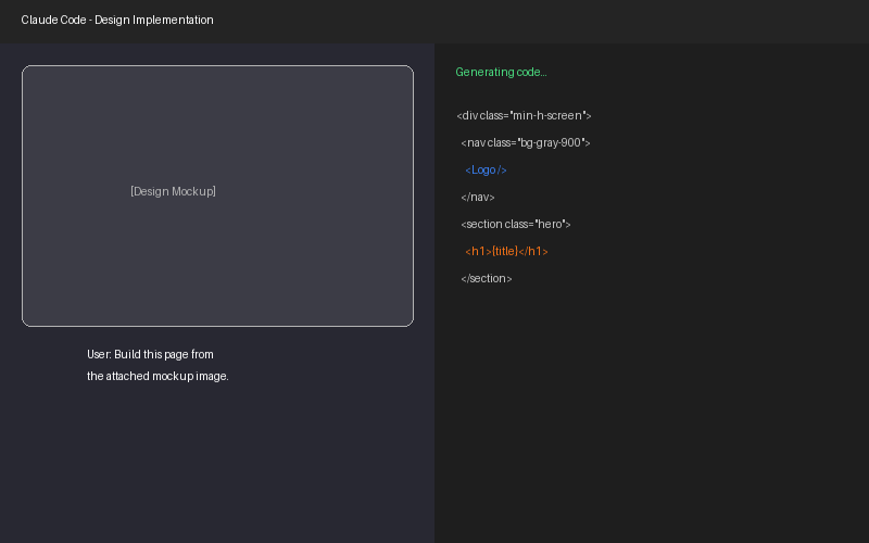 Claude 디자인 요청